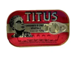 Titus Sardine A L’huile Vegetale